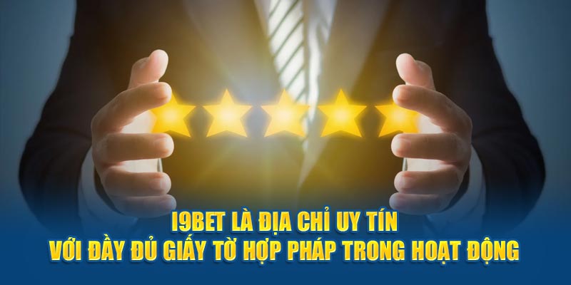 i9bet là địa chỉ uy tín với đầy đủ giấy tờ hợp pháp trong hoạt động